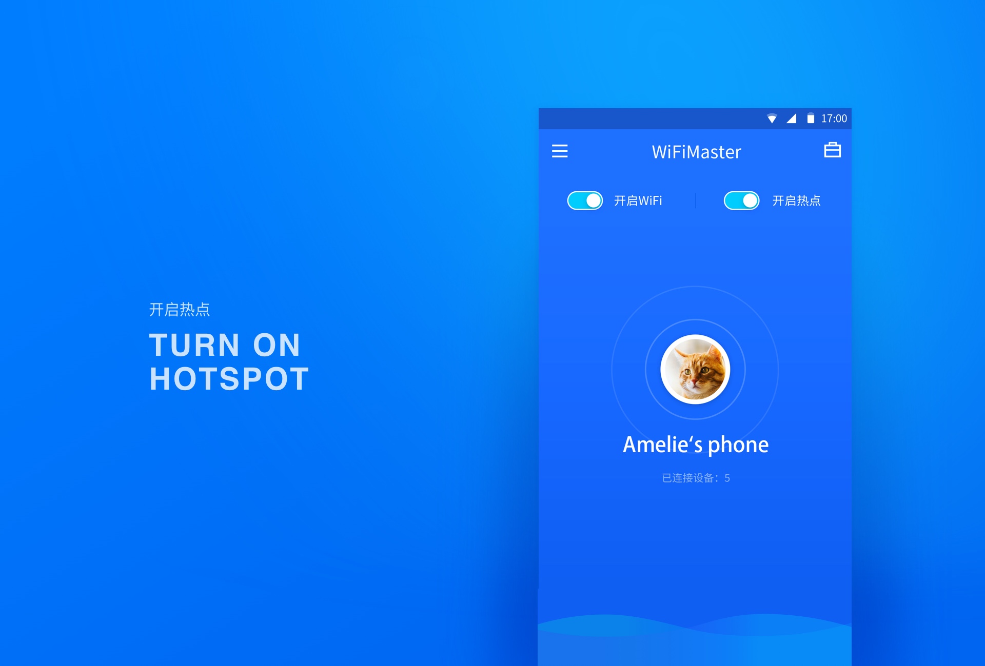 Wi-Fi Master APP Hotspot Features